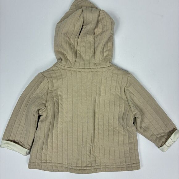 Disney Winnie the Pooh Baby Sweater Hoodie 6-9 Months Unisex Tan Brown Cozy - Picture 8 of 10